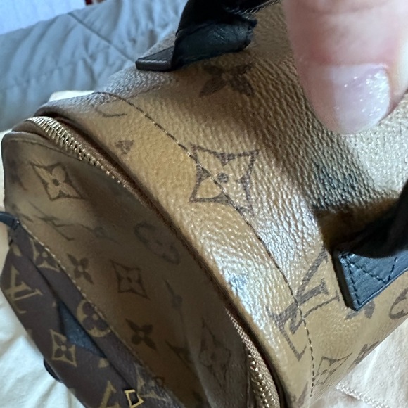 Louis Vuitton reverse monogram mini Palm Springs backpack - Picture 5 of 16
